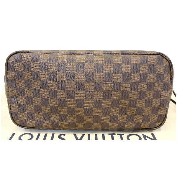 LOUIS VUITTON Neverfull MM Damier Ebene Tote Shoulder Bag-US