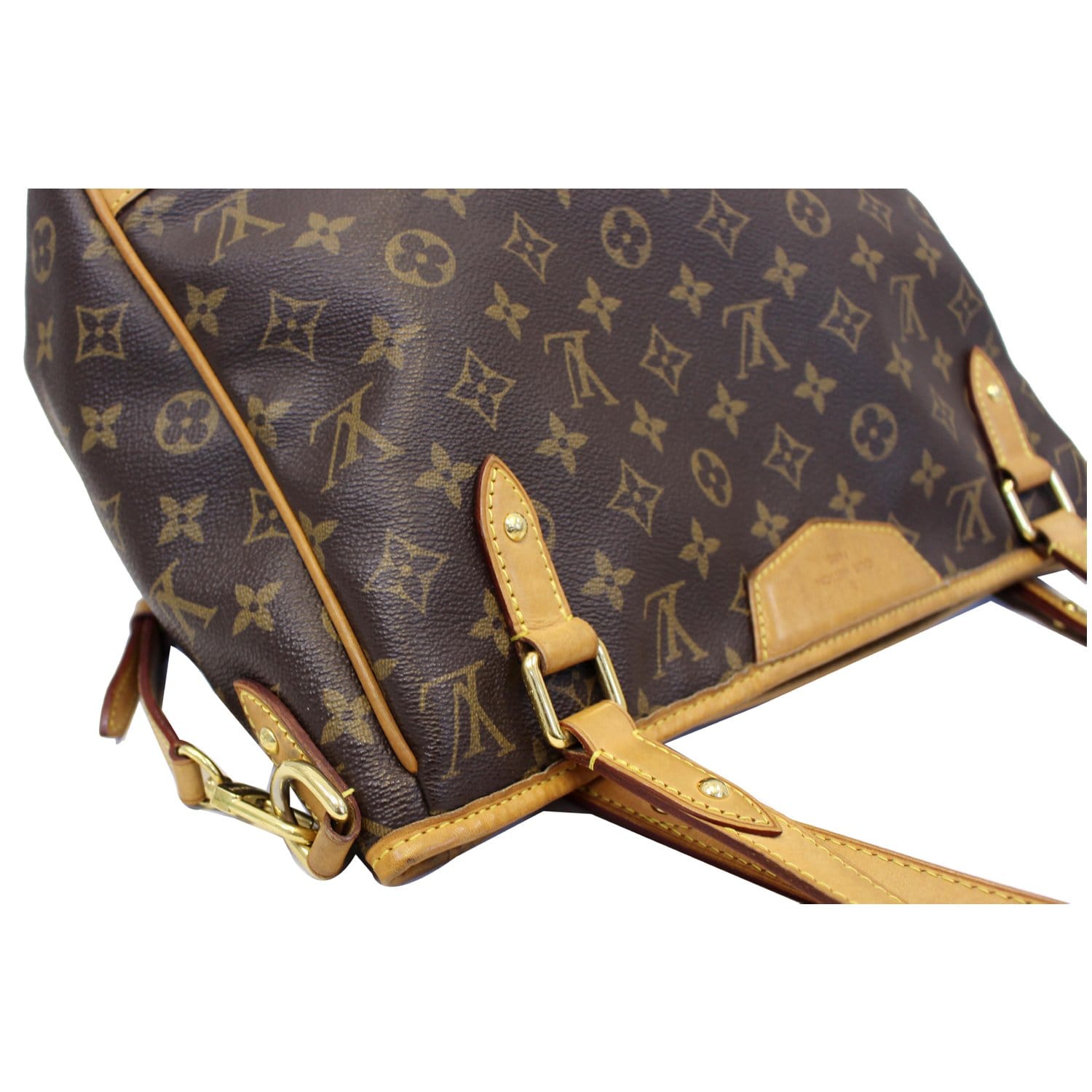 Louis+Vuitton+Estrela+Shoulder+Bag+MM+Brown+Canvas for sale online