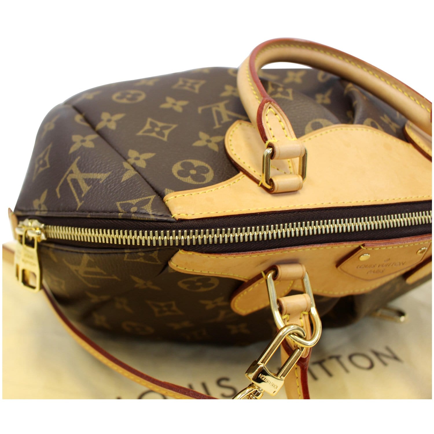 Louis Vuitton Segur NM Handbag Monogram Canvas Brown 2165342