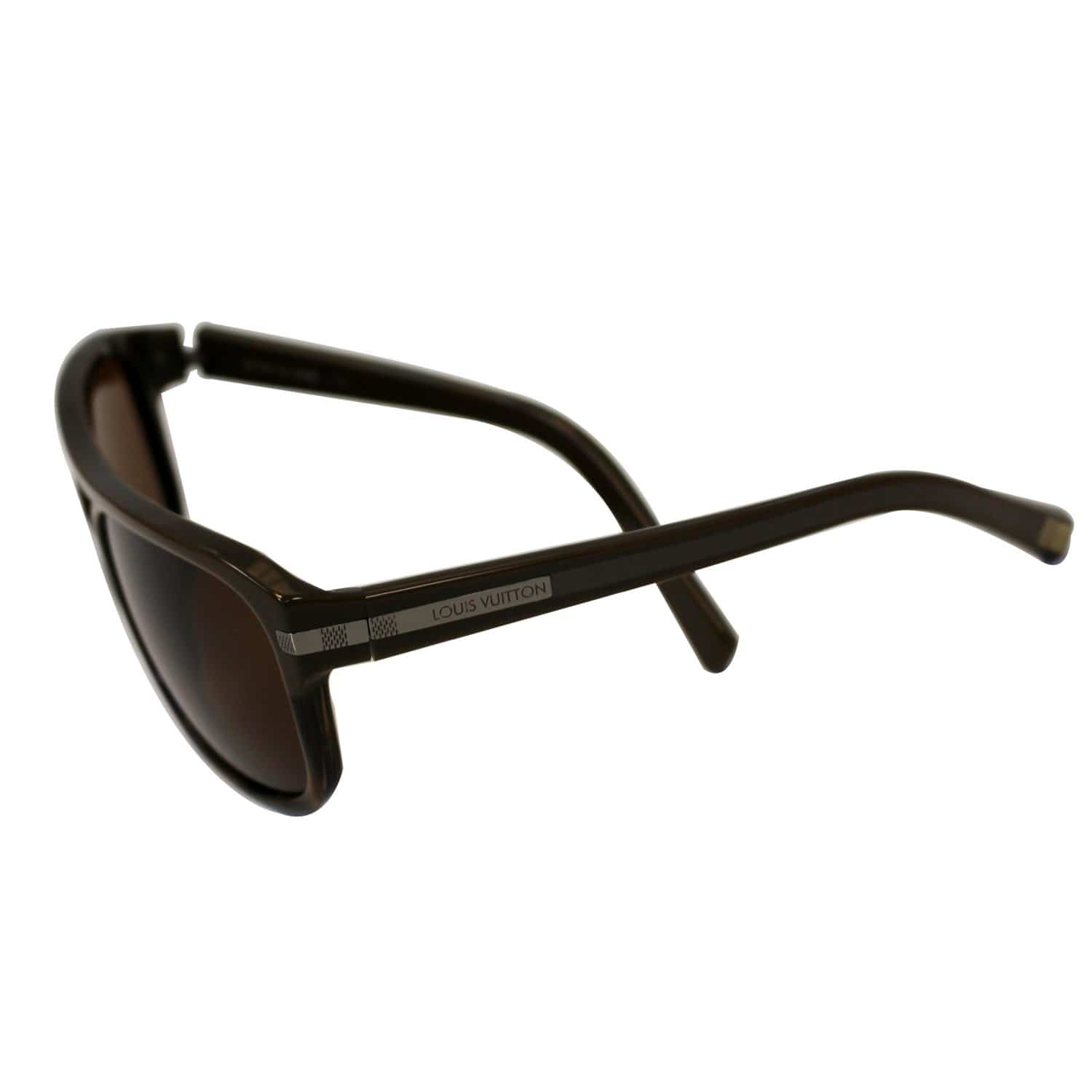 Louis Vuitton Sunglasses Conspiracion Pilot Monogram Brown mens sunglasses