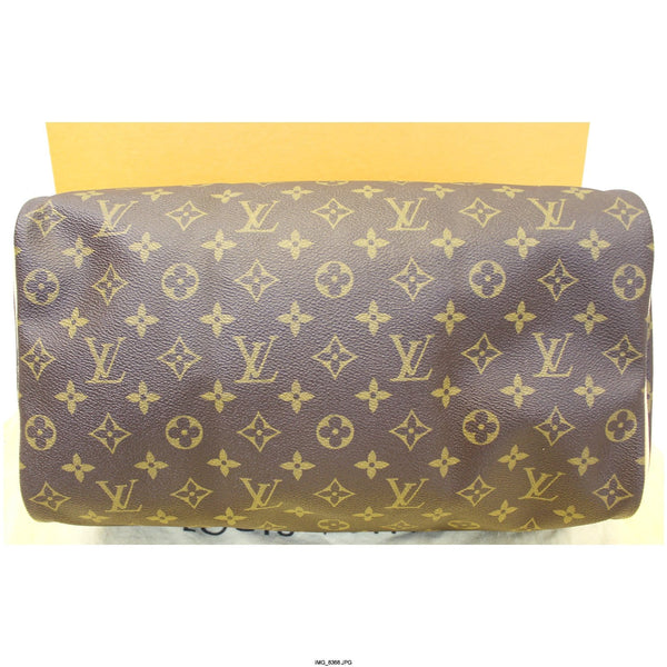 LOUIS VUITTON Speedy 35 Monogram Canvas Satchel Bag-US