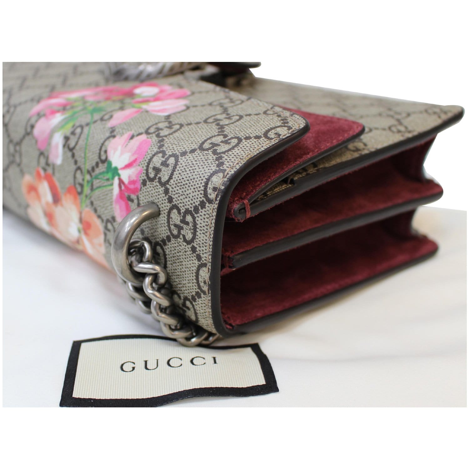 Used Gucci Blooms Medium Dionysus Chain Shoulder Bag