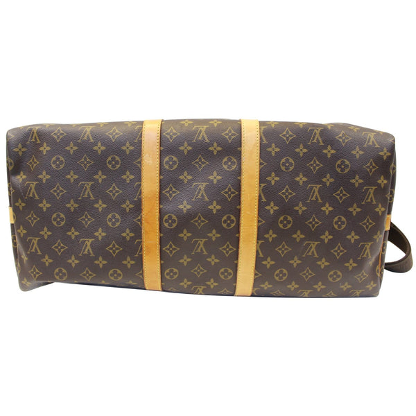 LOUIS VUITTON Keepall Bandouliere 55 Monogram Canvas Travel Bag