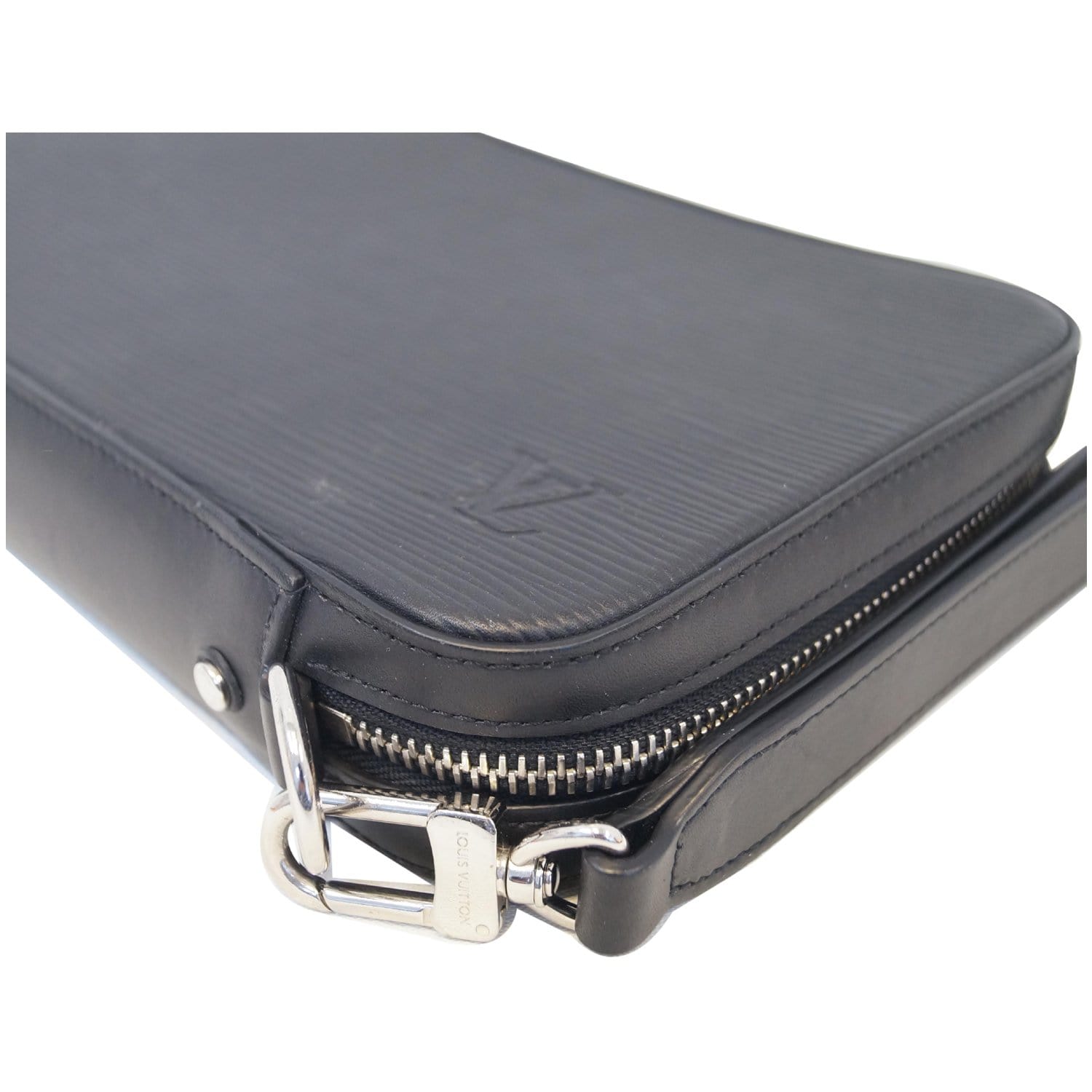 Louis Vuitton Dandy Briefcase Epi Leather MM Black 20441568