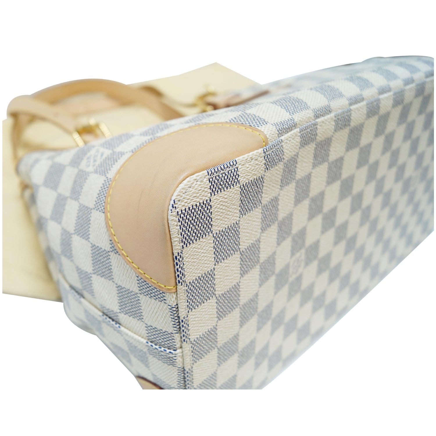 Louis Vuitton, Bags, Louis Vuitton Damier Azur Hampstead Gm Totes  Shoulder Bag