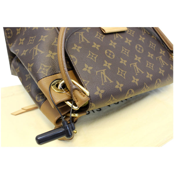 LOUIS VUITTON Olympe Camel Monogram Canvas Satchel Shoulder Bag-US