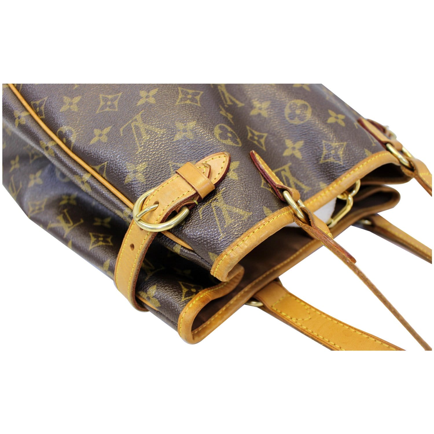 Louis Vuitton Batignolles Vertical Monogram Coated Canvas Shoulder Bag