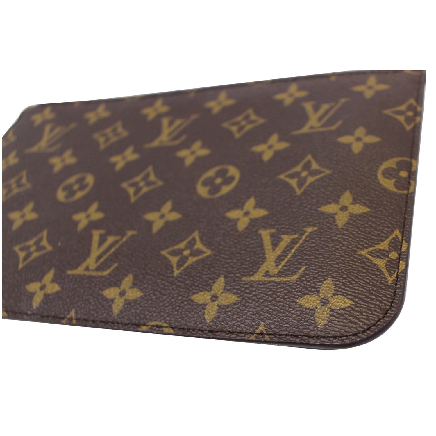 LOUIS VUITTON Pochette Wristlet Pouch Monogram Canvas Neverfull MM/GM-US