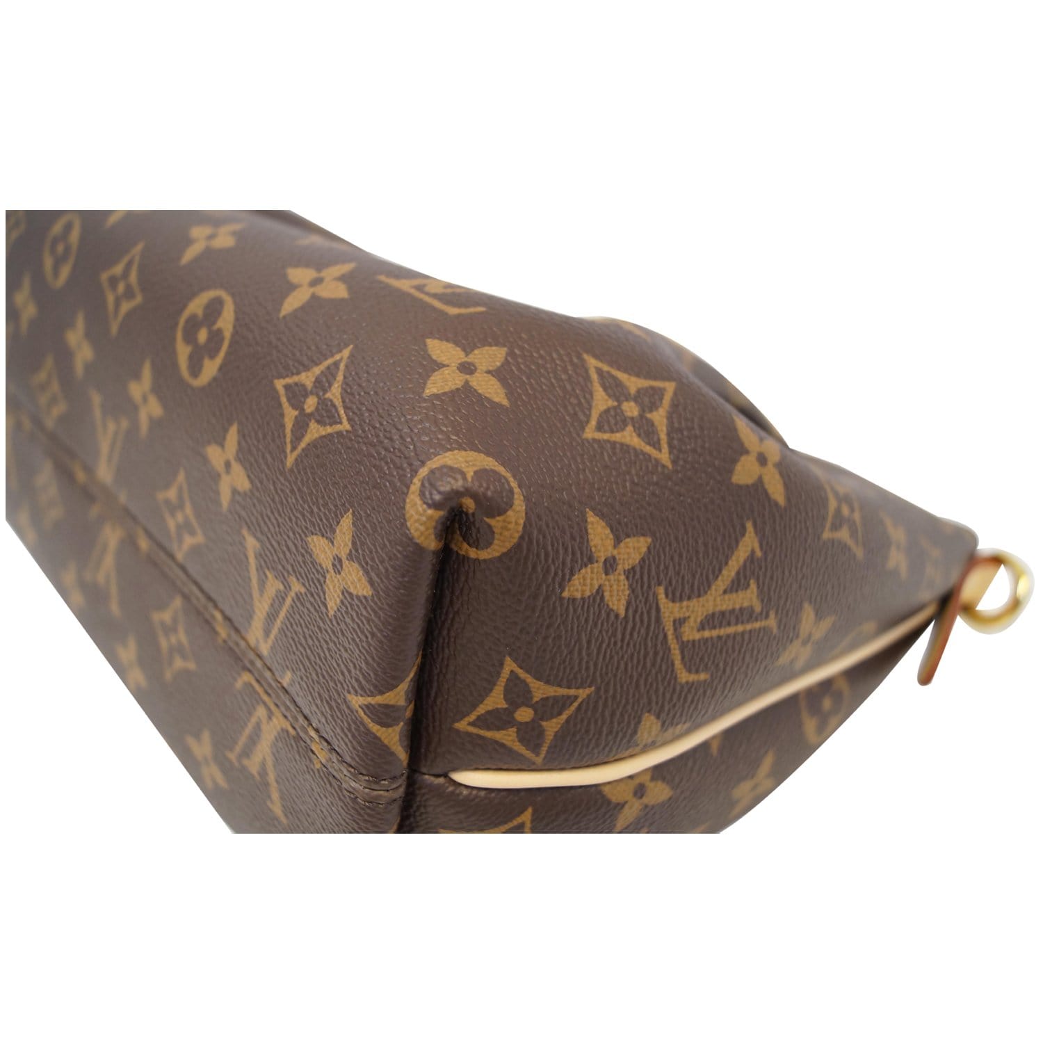 Turenne cloth handbag Louis Vuitton Brown in Cloth - 29523115