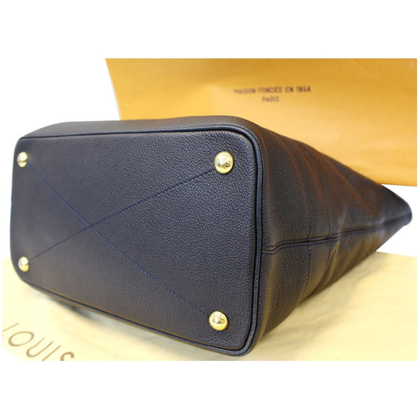 Louis Vuitton Blue Infini Monogram Empreinte Leather Citadine GM
