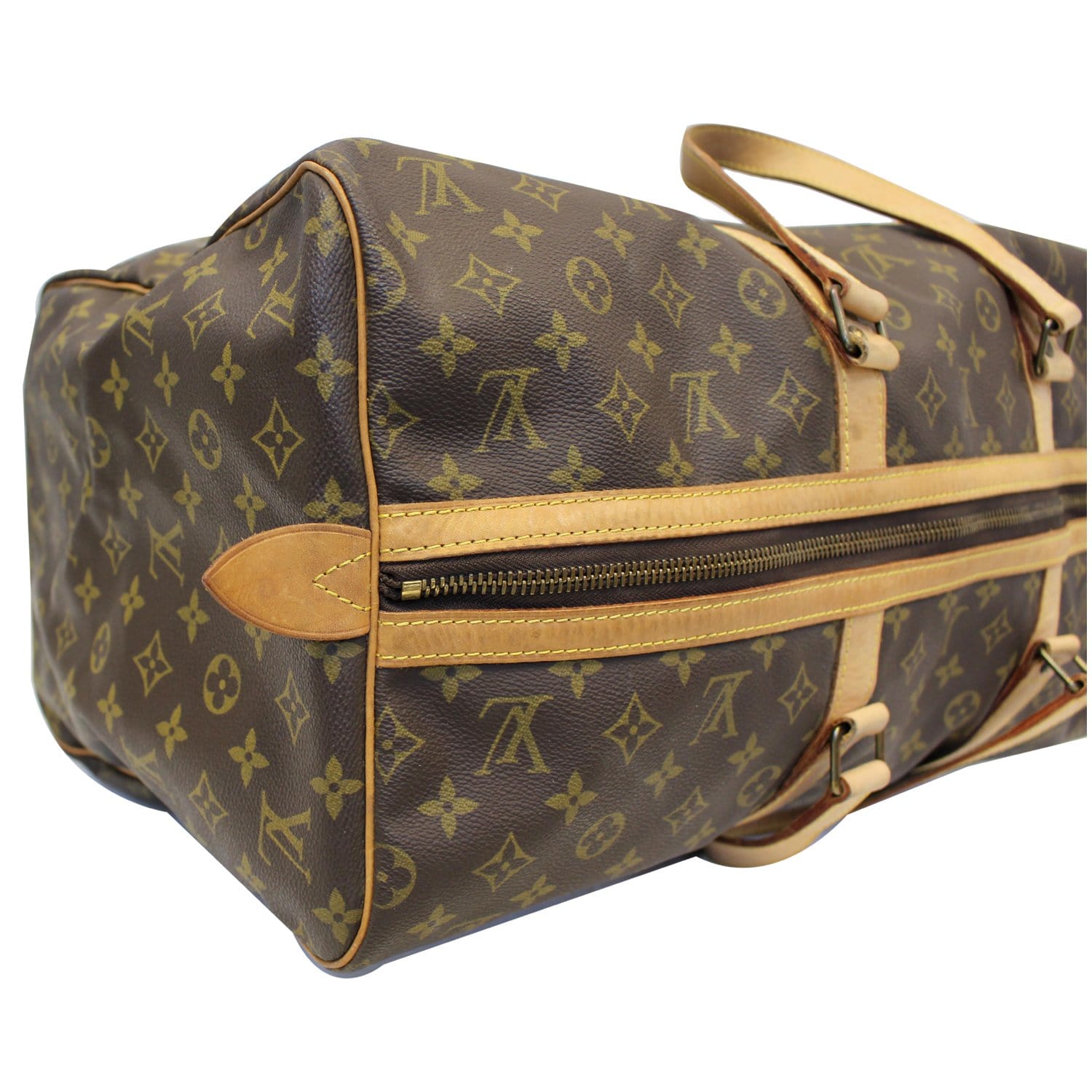 Louis Vuitton, Bags, Louis Vuitton Monogram Keepall Sac Souple 55 Duffle  Travel Bag