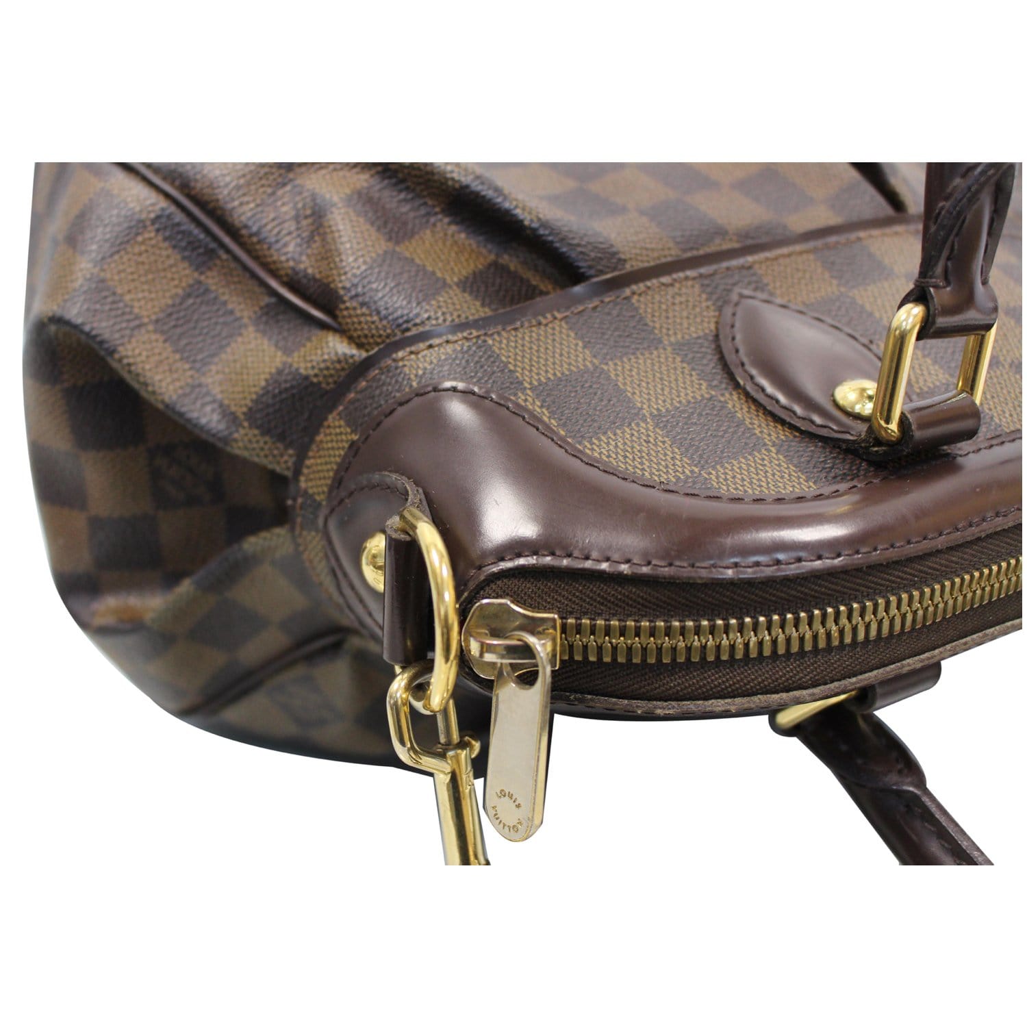 Louis Vuitton Damier Ebene Trevi PM w/ Strap - Brown Shoulder Bags,  Handbags - LOU803976