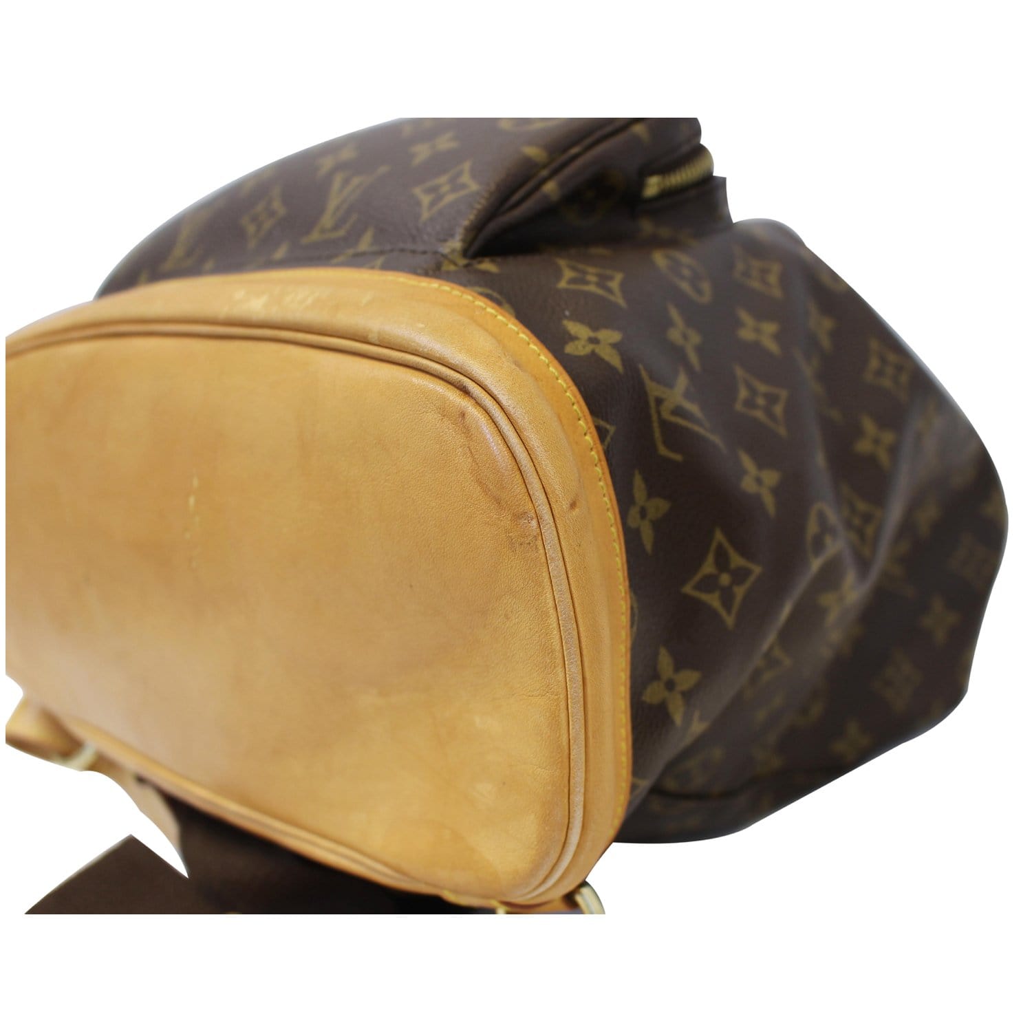 Louis Vuitton Montsouris Monogram Gm Large 867174 Brown Coated Canvas  Backpack, Louis Vuitton