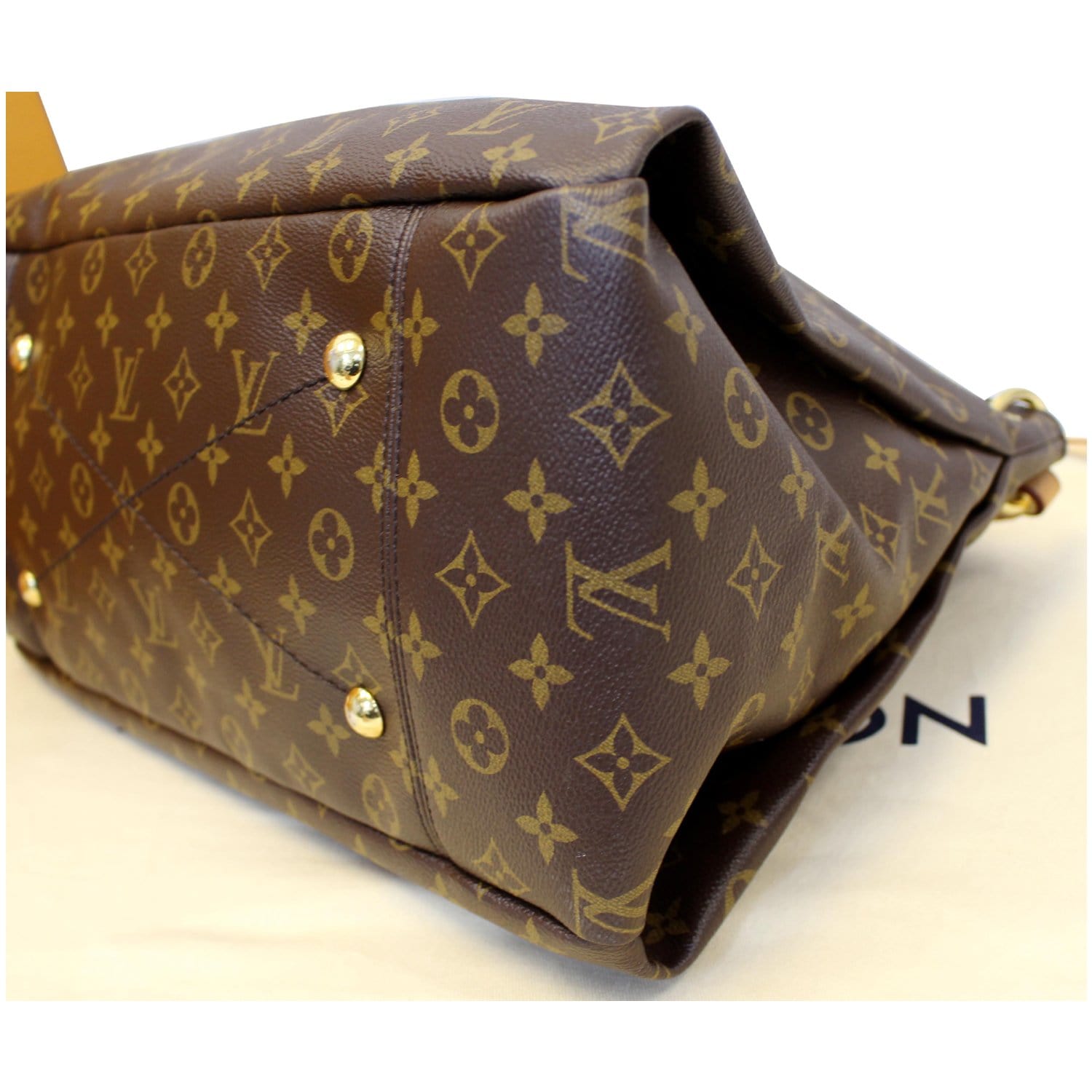 Louis Vuitton Damier Azur Canvas Artsy GM Shoulder Bag ○ Labellov