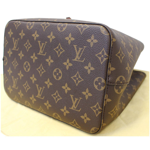 LOUIS VUITTON Neonoe Monogram Canvas Shoulder Bag Rose Ballerine