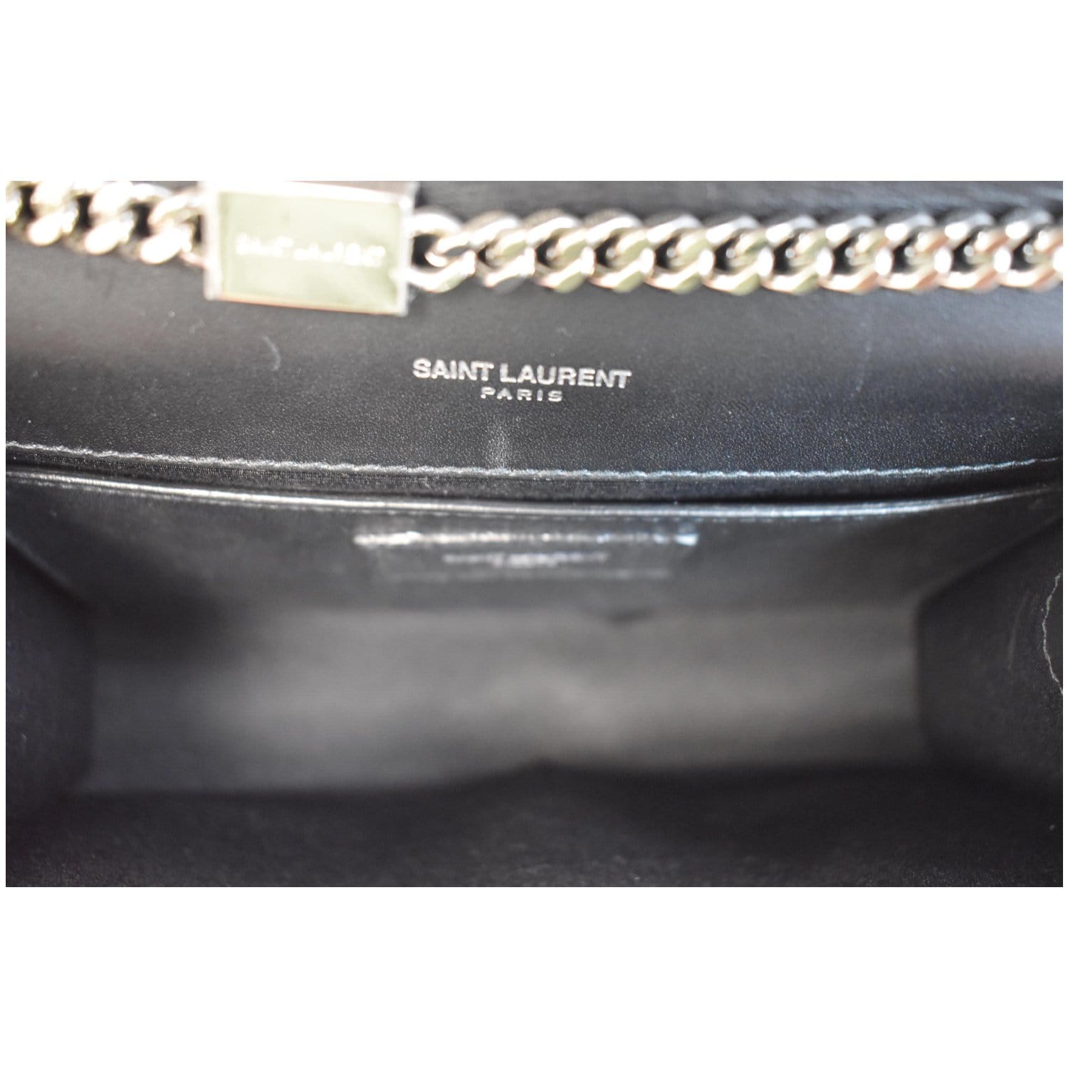 where is the serial number on ysl kate bag