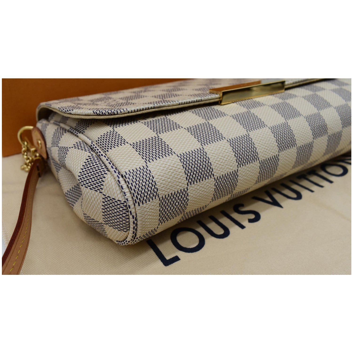 Louis Vuitton Favorite Damier Azur MM White/Blue