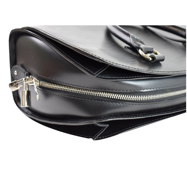 Louis Vuitton Pont Neuf PM Epi Leather Satchel Bag zip corner