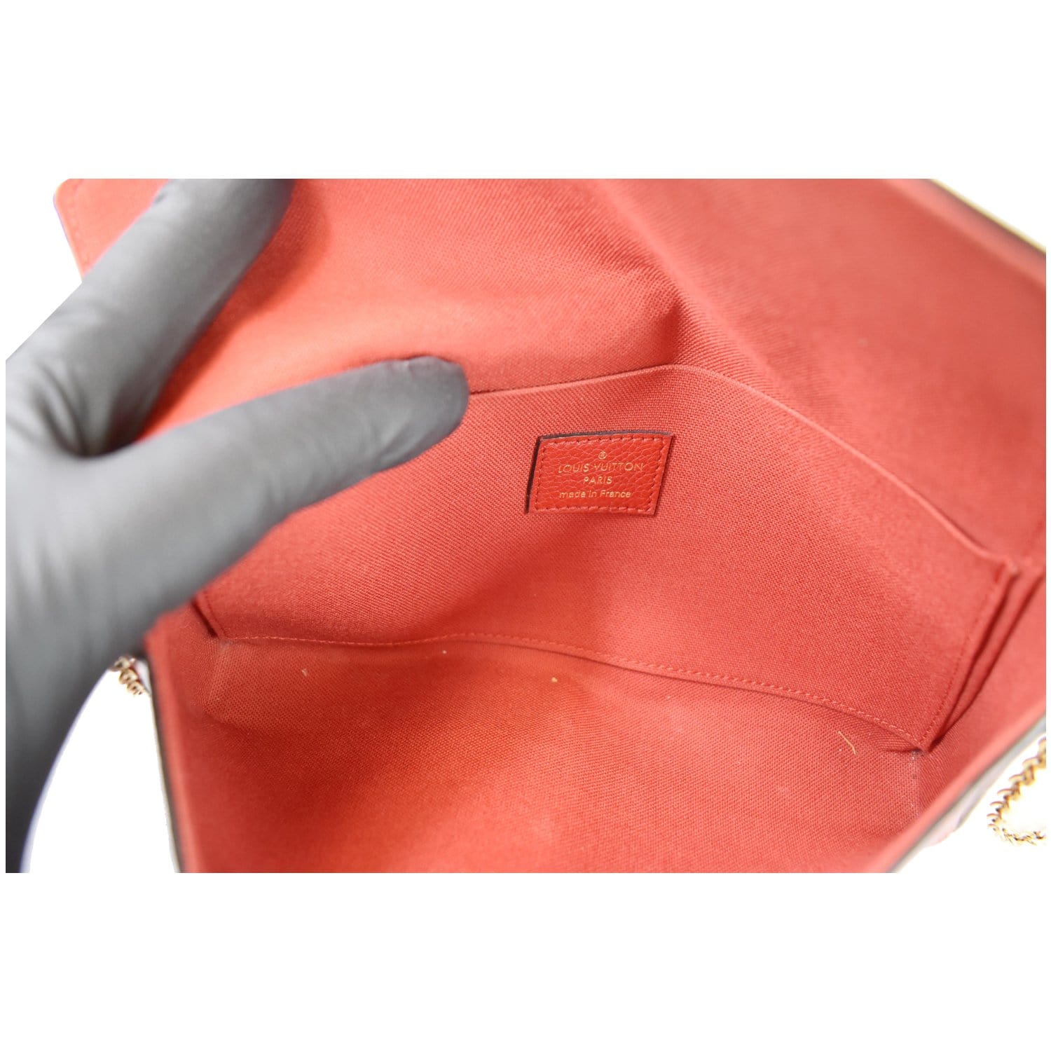 Louis Vuitton Empreinte Leather Crafty Felicie Pochette Wallet on Chain  Flap 860706