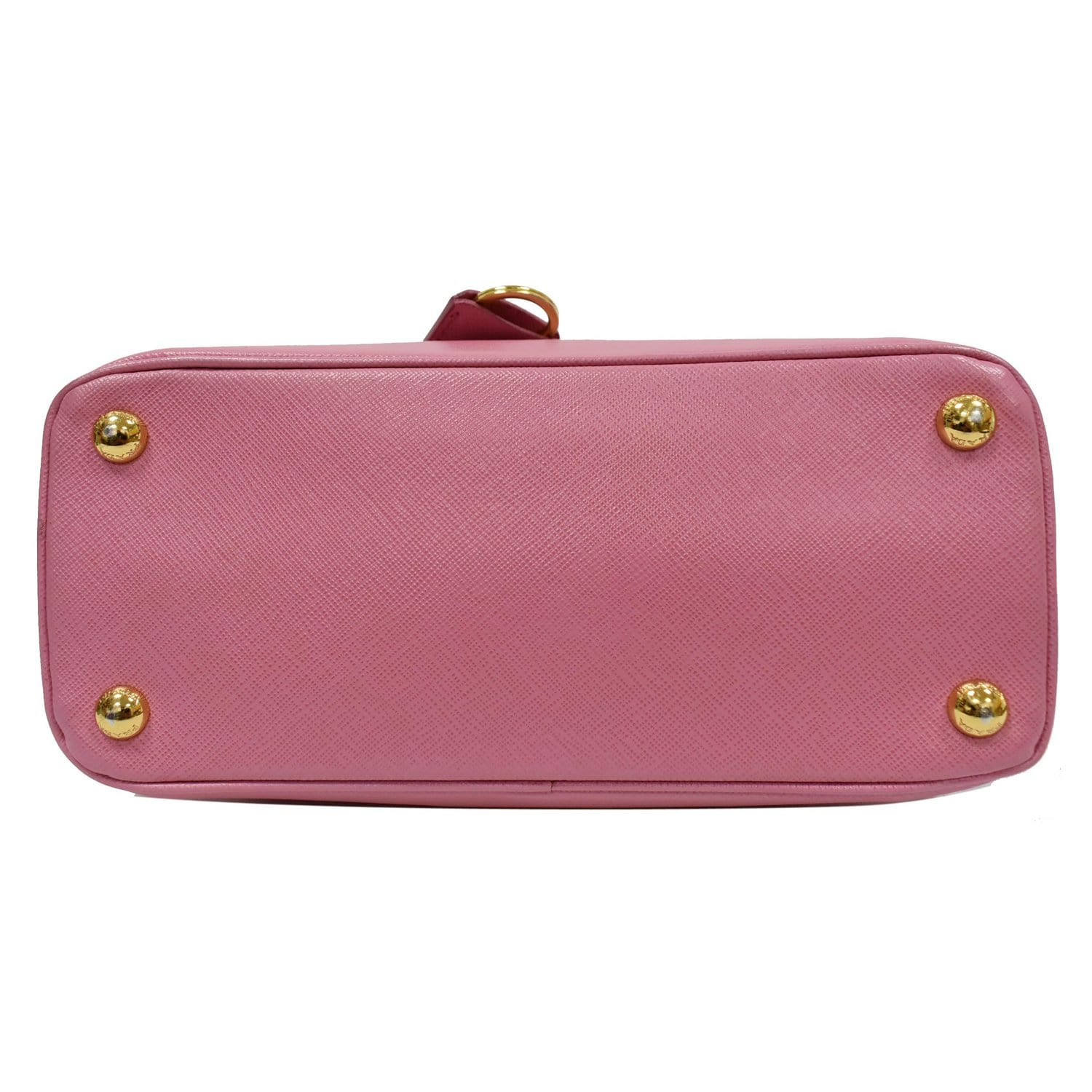 Prada Saffiano Leather Promenade Bag 1BA837 Pink Pony-style