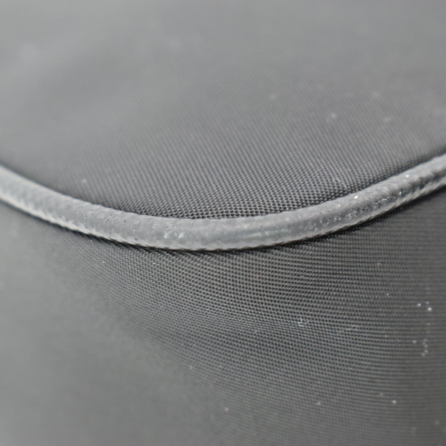 PRADA Nylon Sequin Embellished Polka Dot Re-Edition 2005 Shoulder Bag Black  1290047