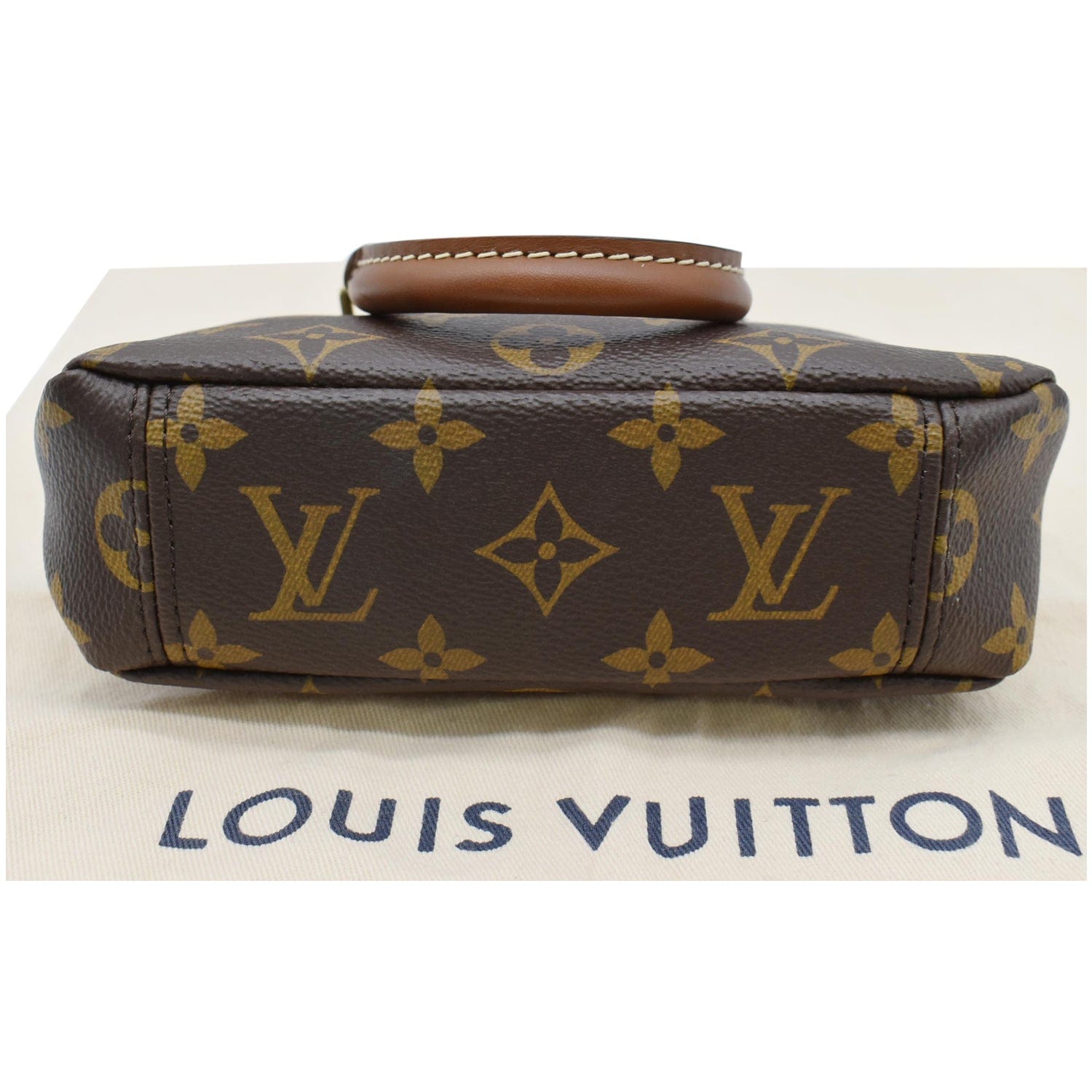 Nano noé cloth crossbody bag Louis Vuitton Brown in Cloth - 33451549