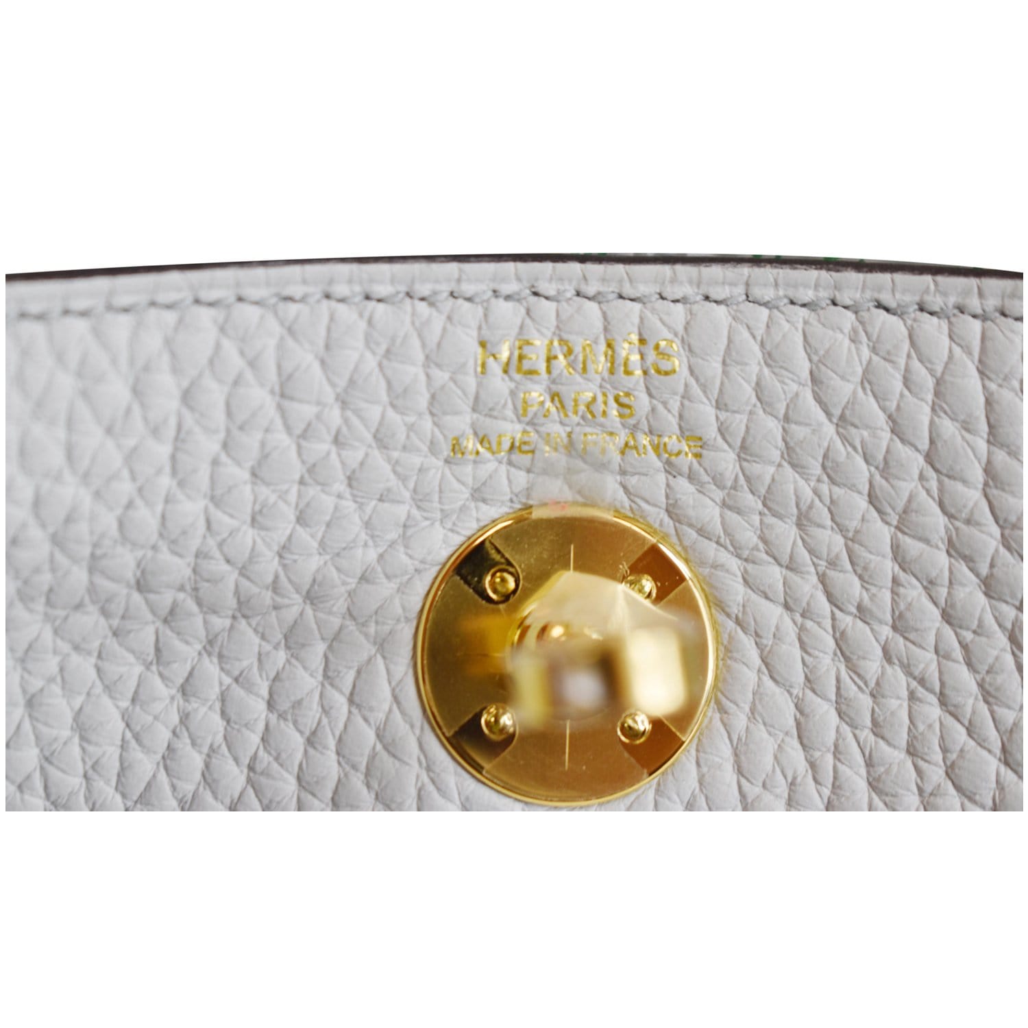 Hermes Mini Lindy Etain in Gold Hardware, Luxury, Bags & Wallets