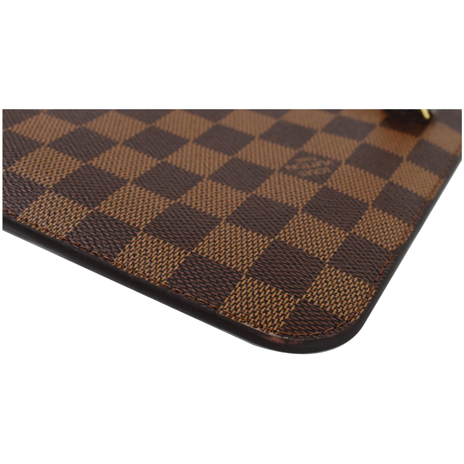 Authentic Louis Vuitton Damier Ebene Wristlet Pouch – MaisonFab