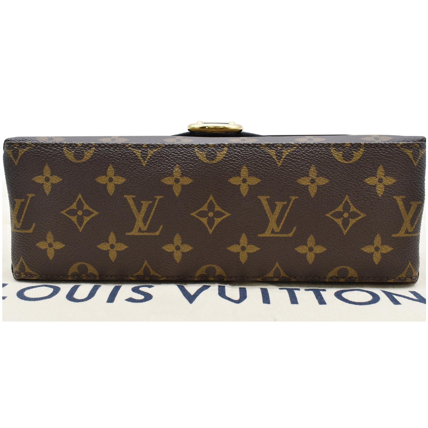 Louis Vuitton Saint Michel Bag in Monogram Canvas and Epi Leather