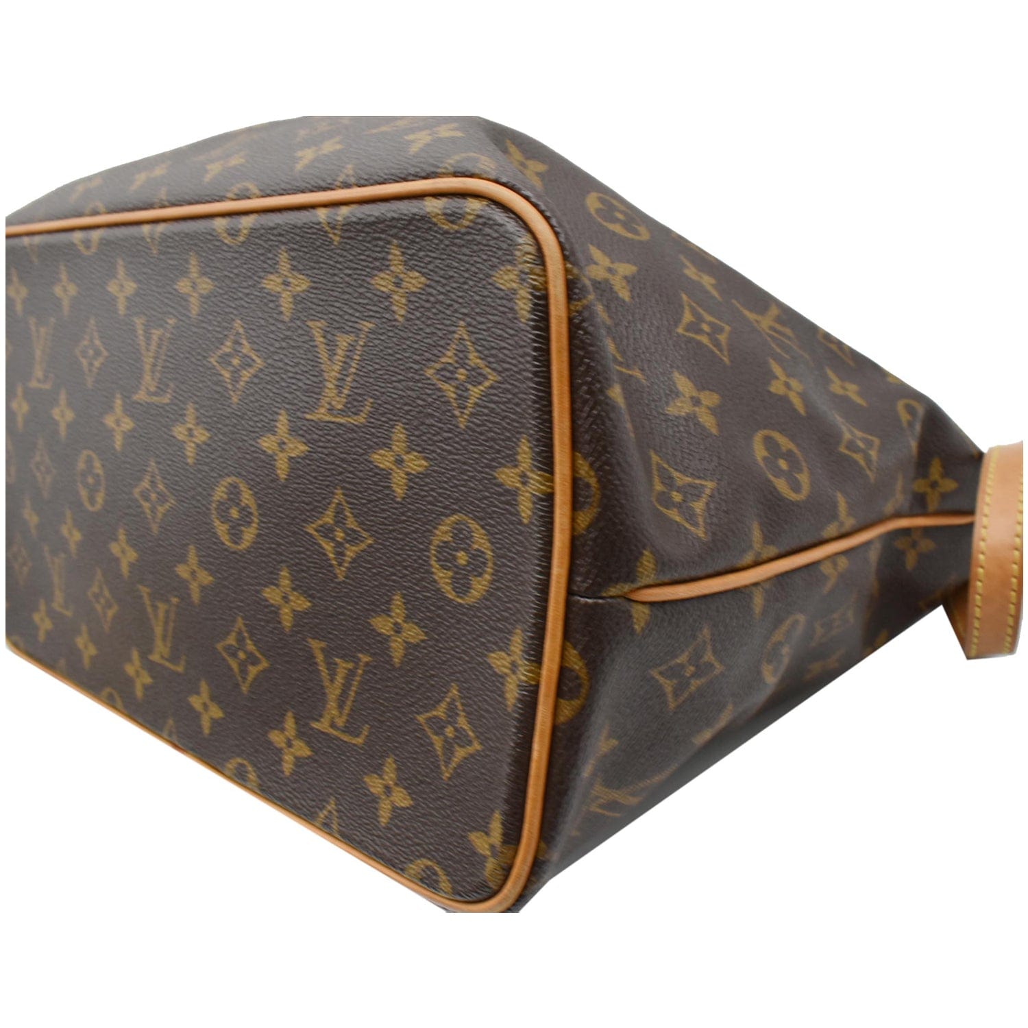 Louis Vuitton Palermo Handbag Monogram Canvas PM Brown 2311771