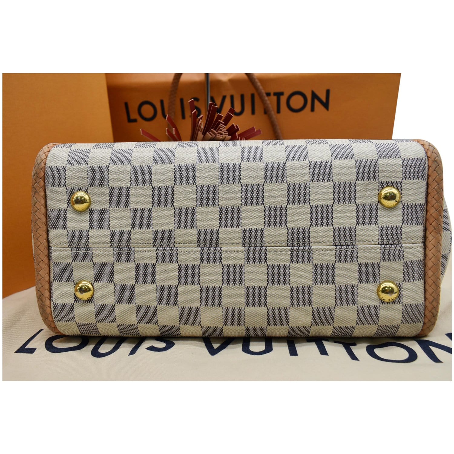 Louis Vuitton Damier Azur Propriano Tote (SHF-21736) – LuxeDH