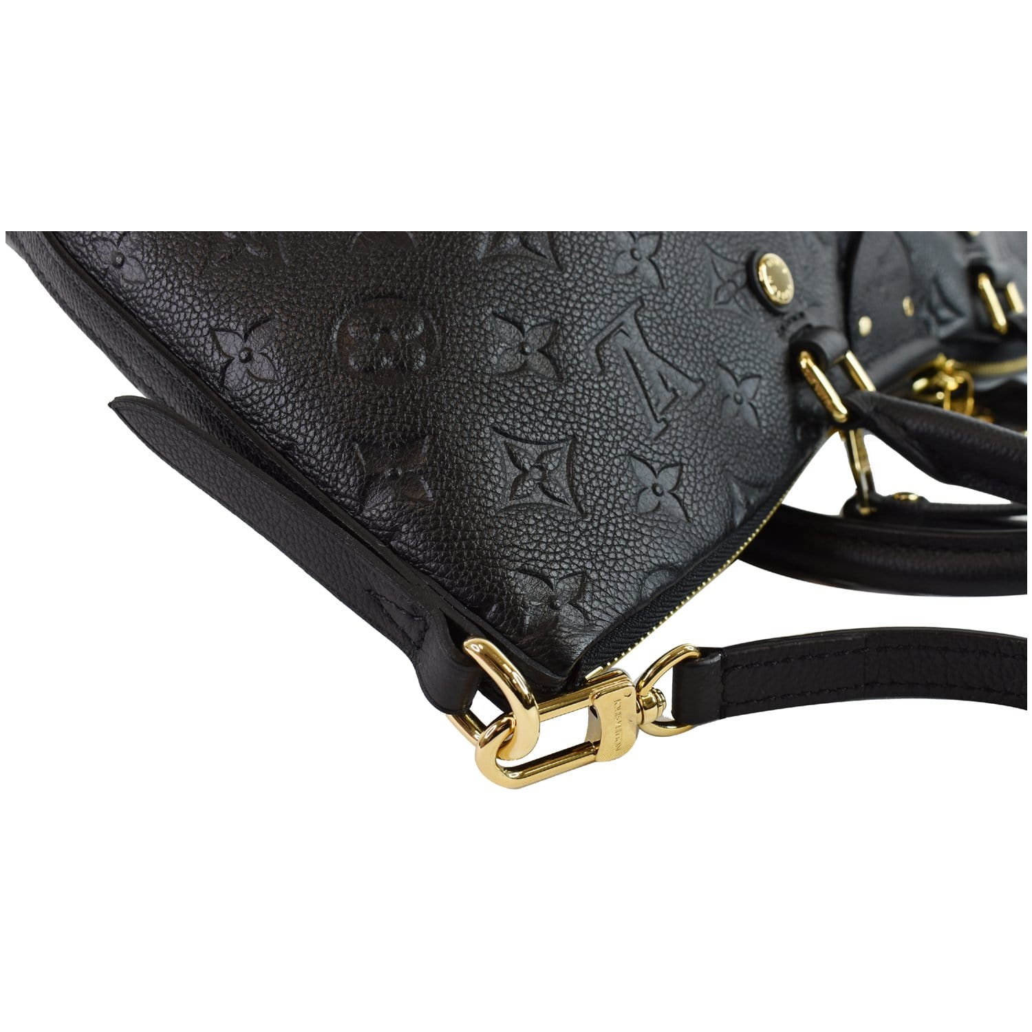 Louis Vuitton Mazarine MM Monogram Empreinte Bag Black