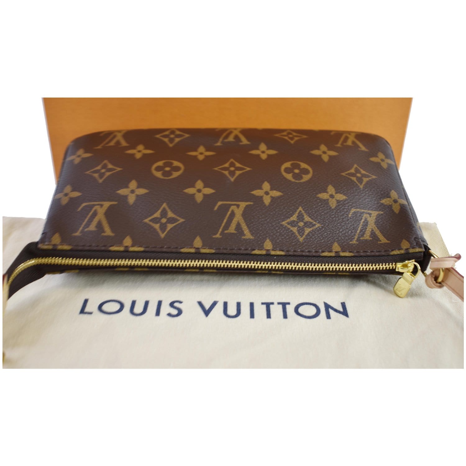 Brown Louis Vuitton Damier Ebene Mini Pochette Accessoires Baguette, louis  vuitton charlie sneakers