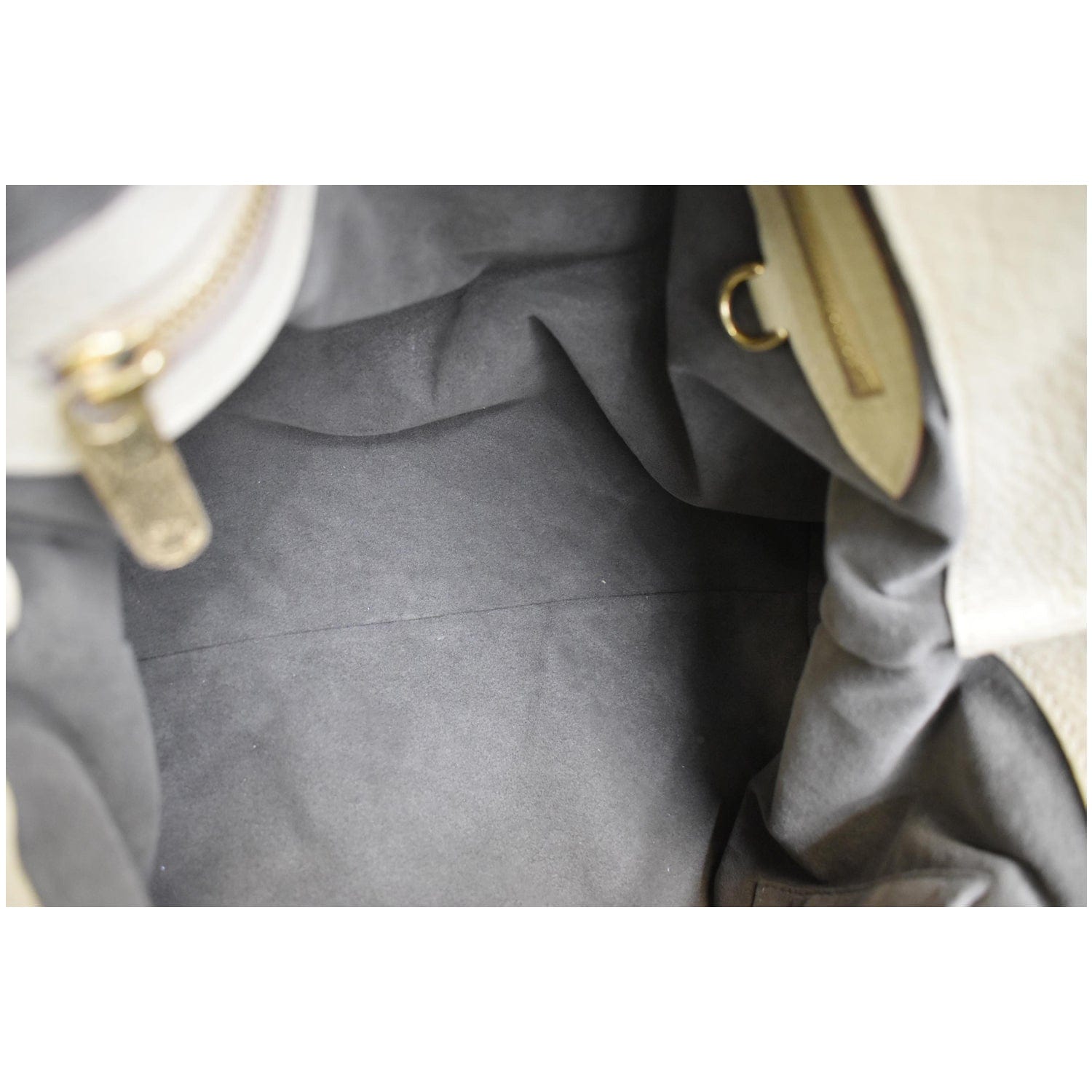 Louis Vuitton Taupe Monogram Mahina Leather Cirrus PM Bag Louis Vuitton