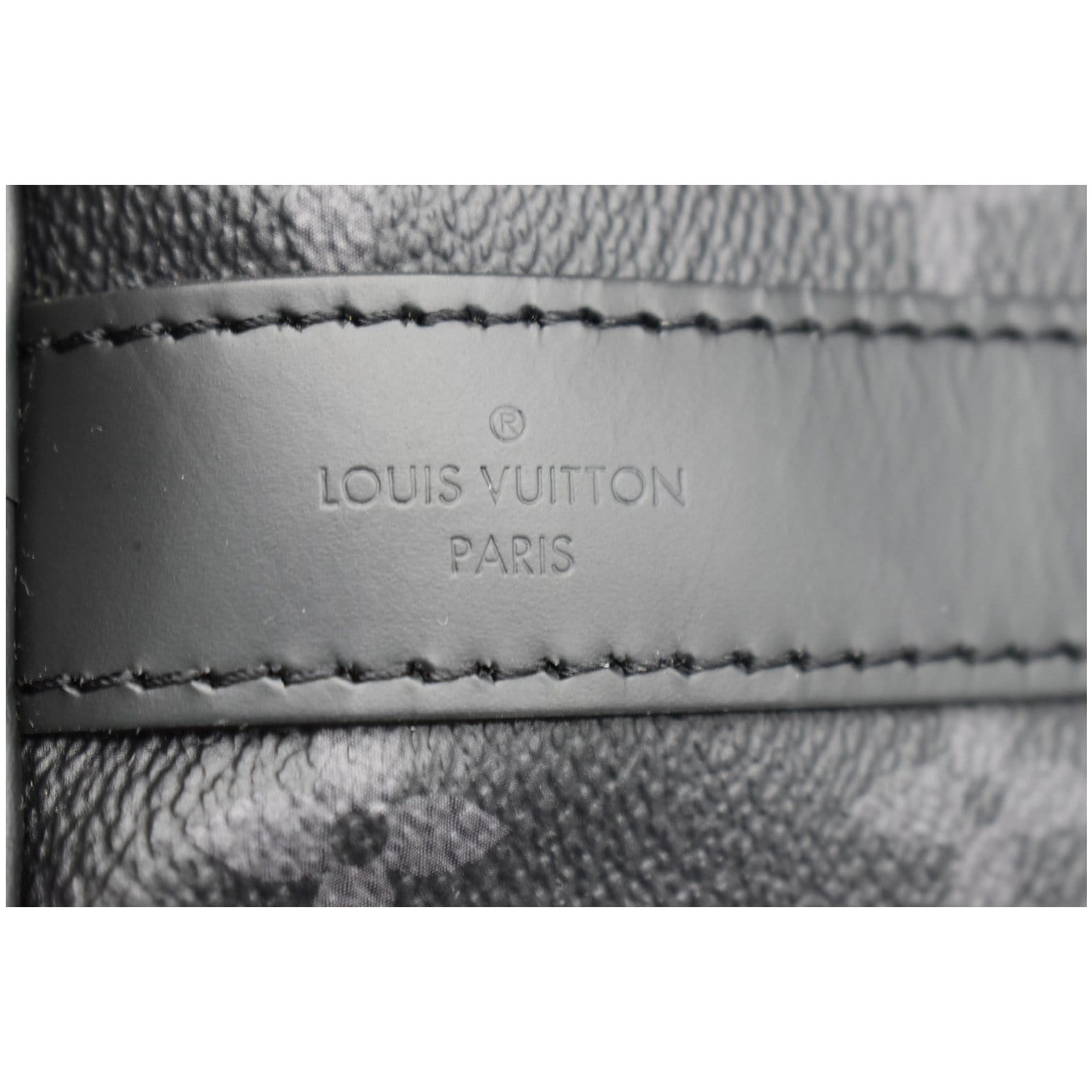 Louis Vuitton Monogram Eclipse Canvas Keepall Bandouliere 55 Bag –  STYLISHTOP