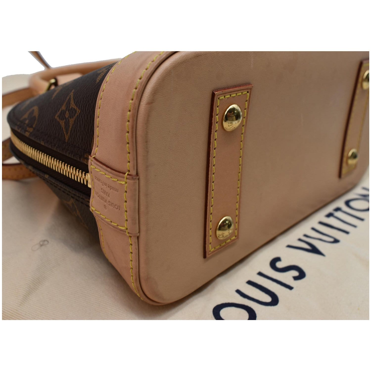 Louis Vuitton Alma BB Handbag Monogram Canvas bag