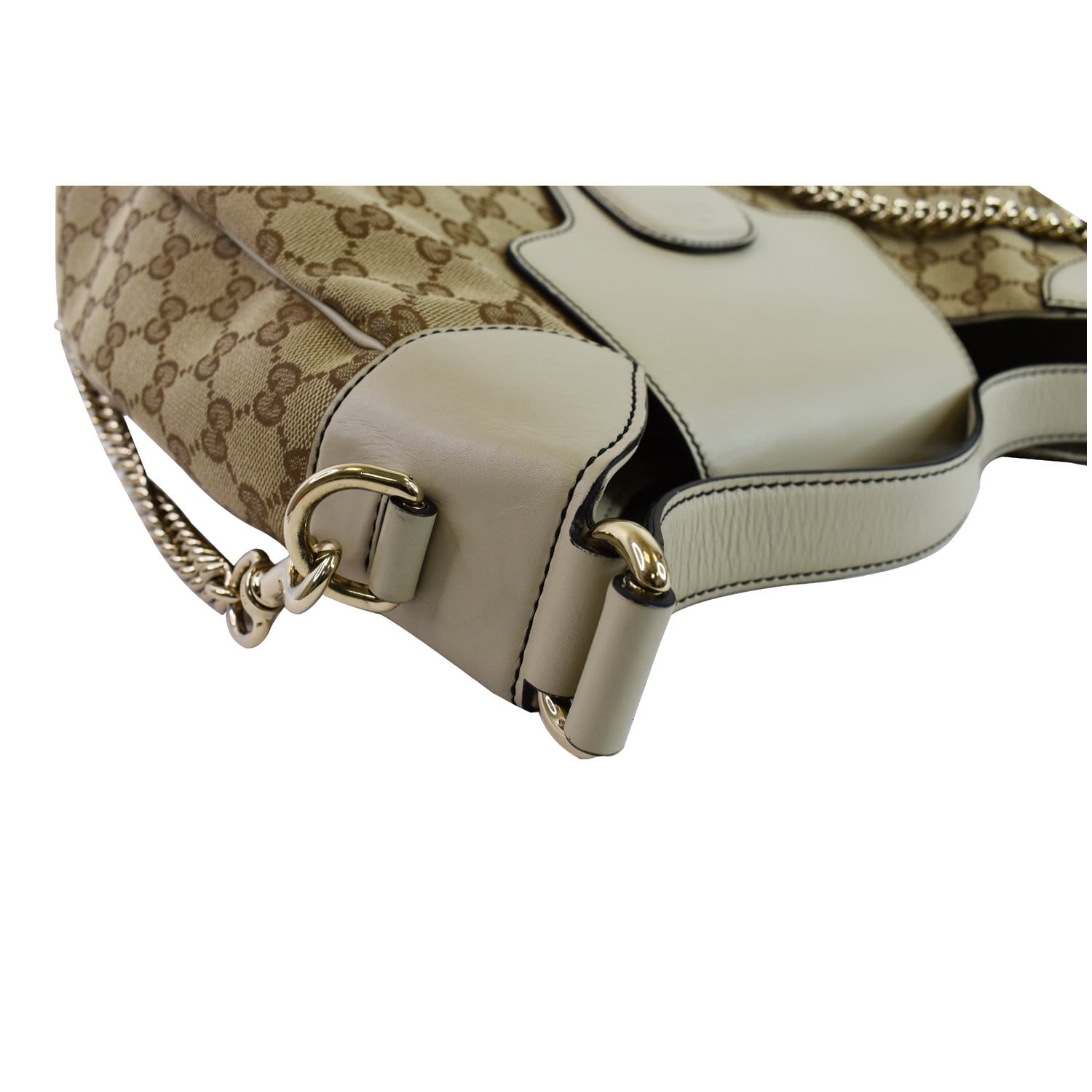 Hobo cloth handbag Gucci Beige in Cloth - 36424850