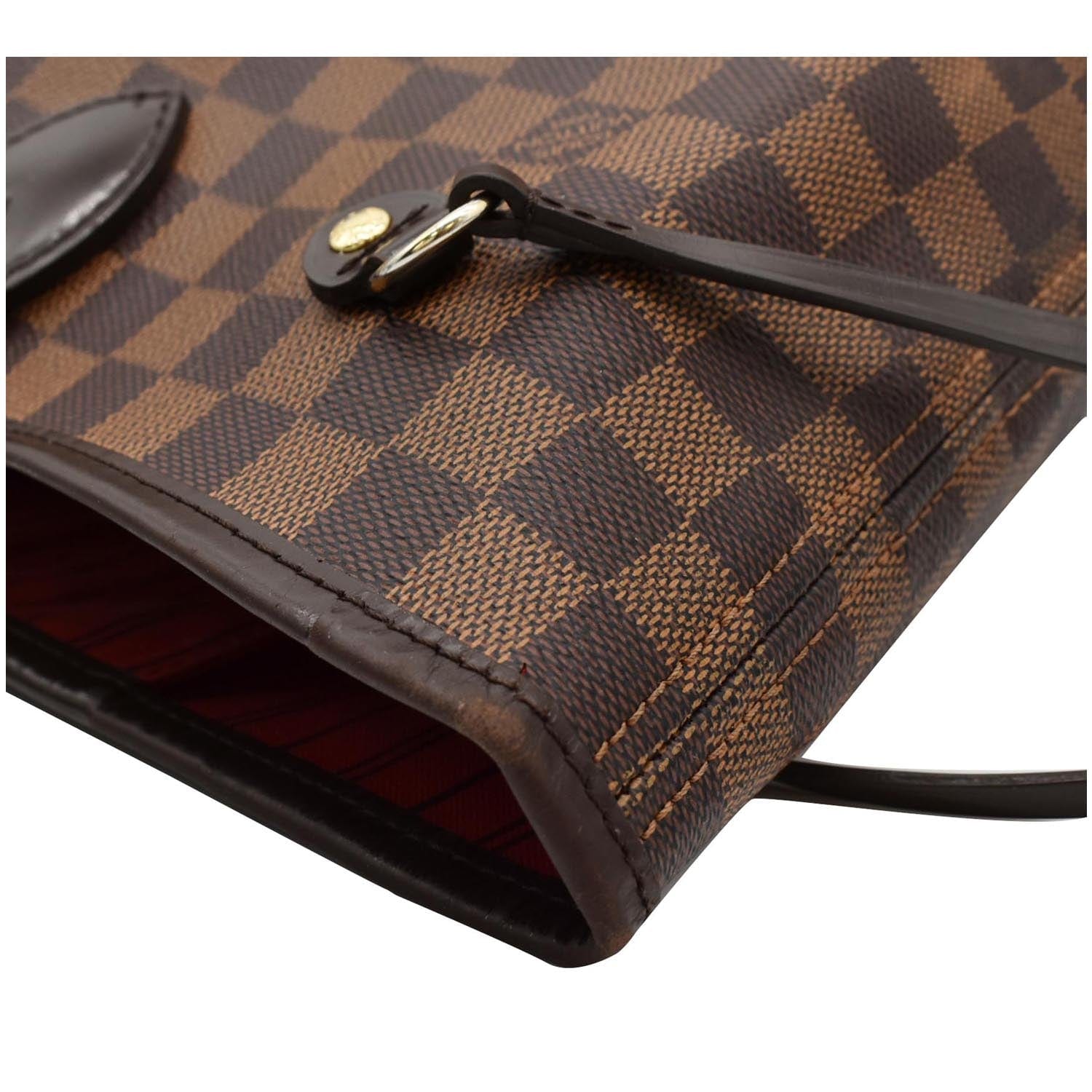 Louis Vuitton Damier Ebene Neverfull MM N41358 Brown Cloth ref.964249 -  Joli Closet