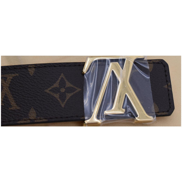 Louis Vuitton LV Initiales Monogram Canvas Buckle Belt