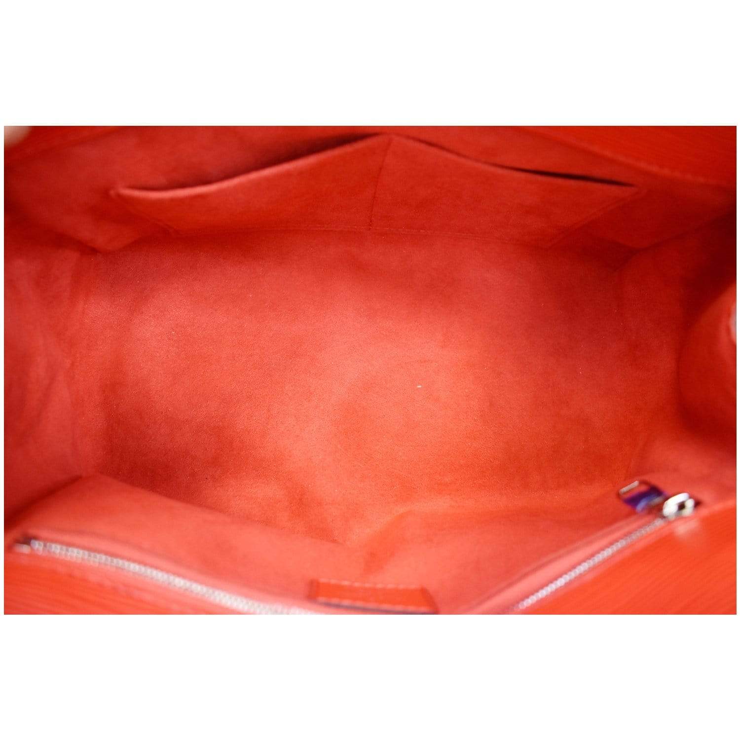 Marly bag in orange epi leather