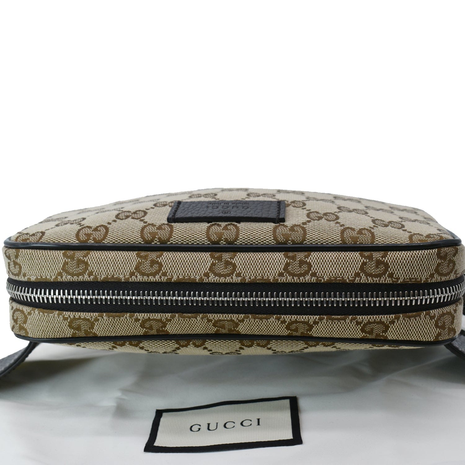 Gucci Monogram Canvas Belt Bag ○ Labellov ○ Buy and Sell