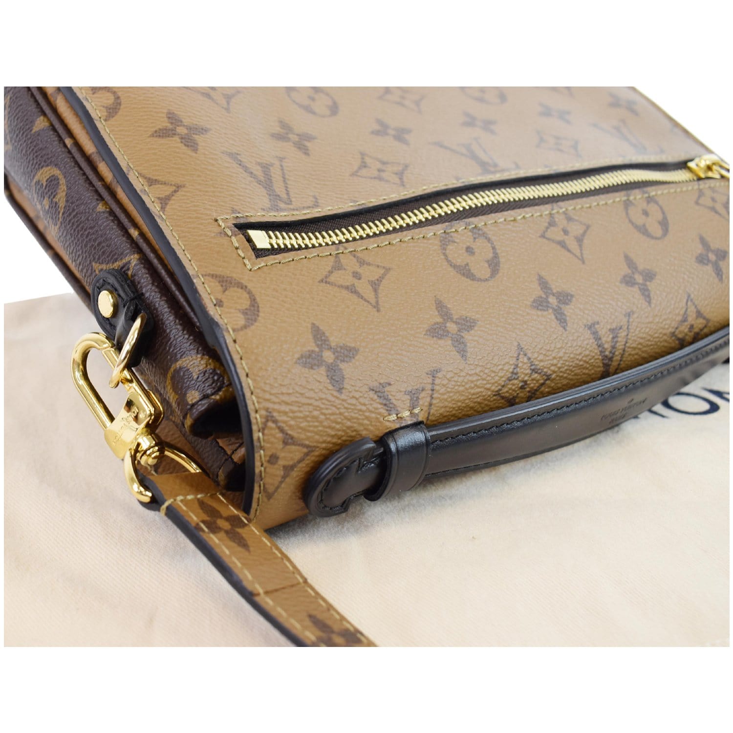 Louis Vuitton Monogram Reverse Pochette Métis - Brown Crossbody Bags,  Handbags - LOU796922