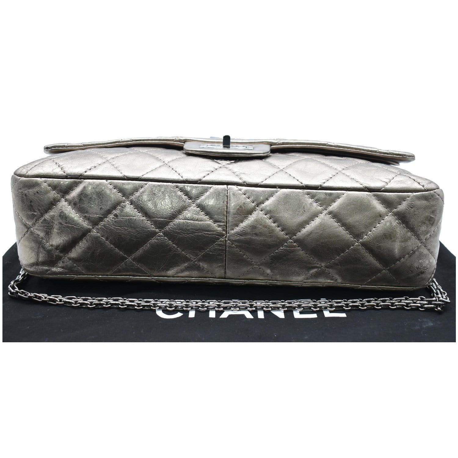 Chanel Metallic Gold Leather Reissue Flap Bag at 1stDibs