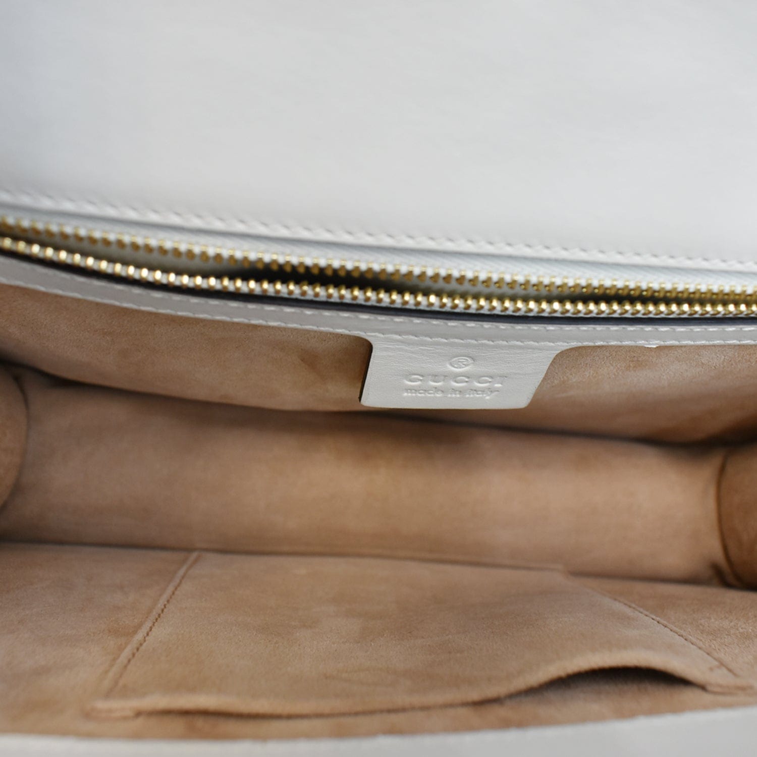 Gucci Sylvie Shoulder Mini Bag Small Leather Purse WHITE $2350