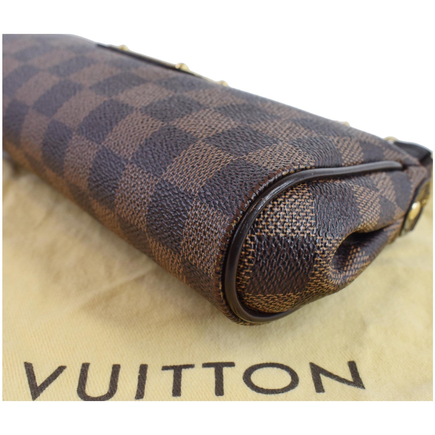 Louis Vuitton Eva Damier Ebene Clutch Crossbody Purse (DU4191) – AE Deluxe  LLC®