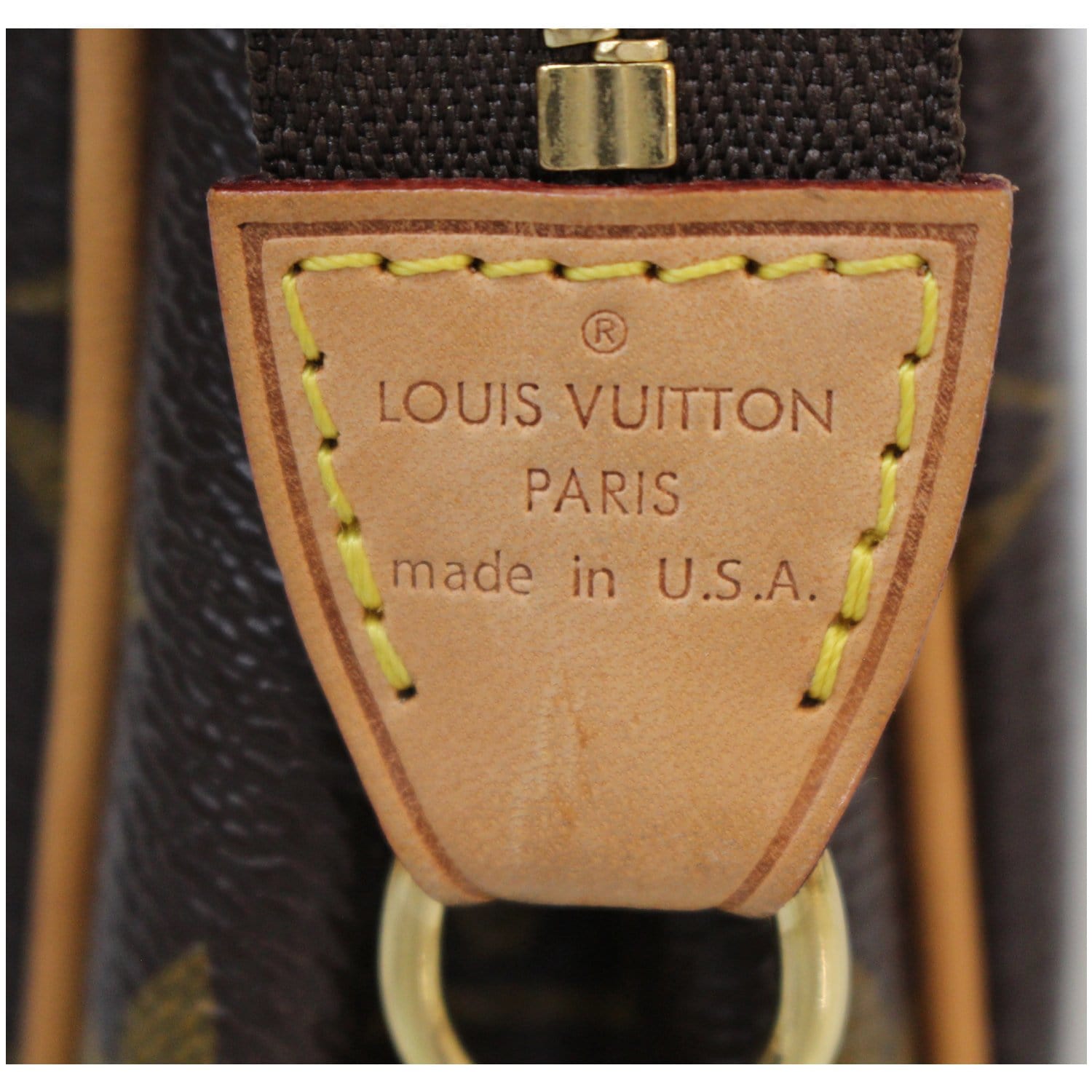 Louis Vuitton Monogram Pochette Eva B- Condition - COA Included