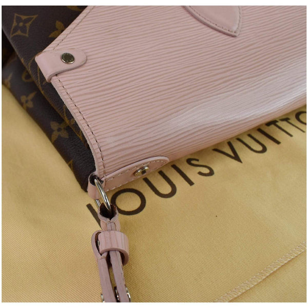 Louis Vuitton Saint Michel Monogram Epi Shoulder Bag - bag corner closeups