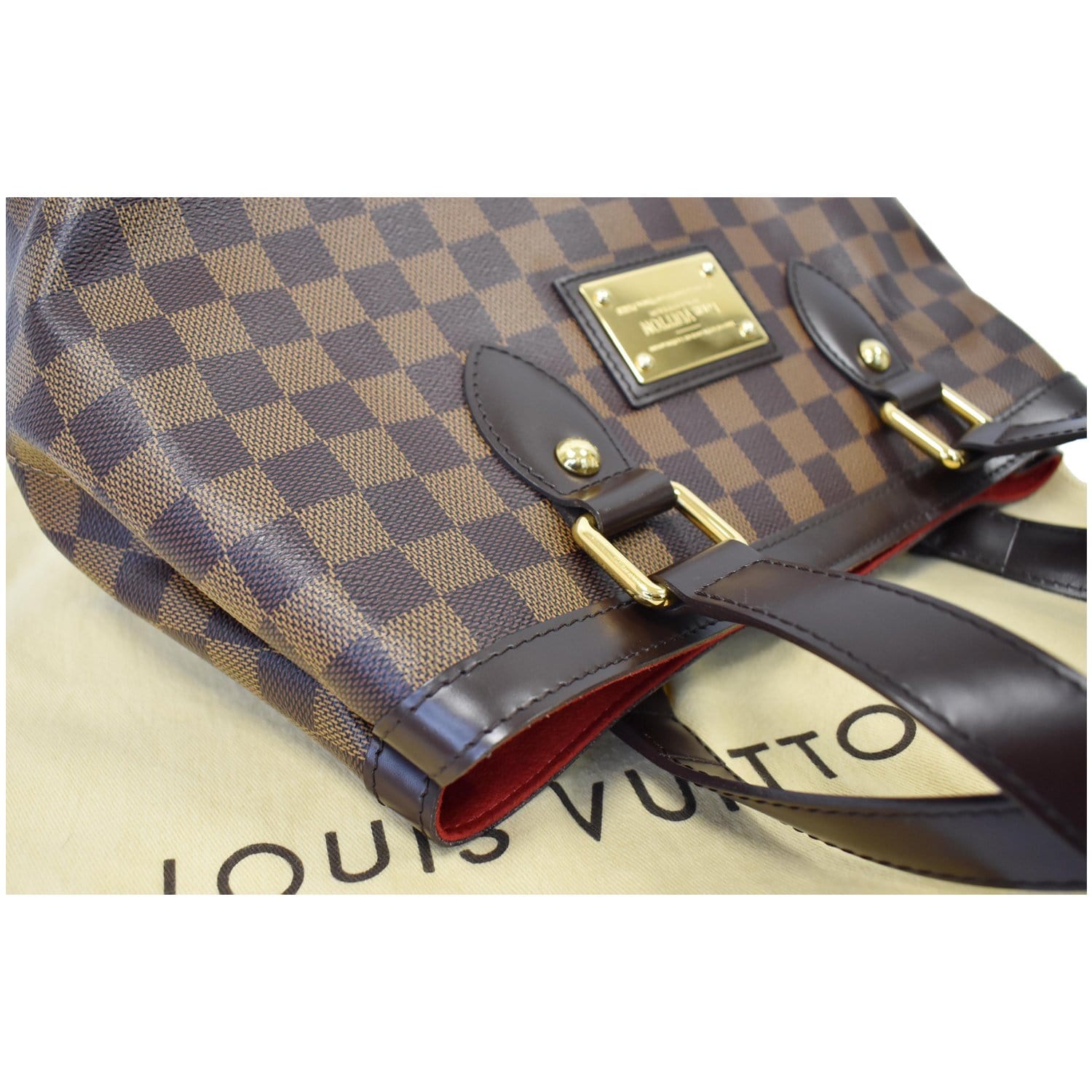 Louis Vuitton Damier Ebene Hampstead PM - Brown Totes, Handbags