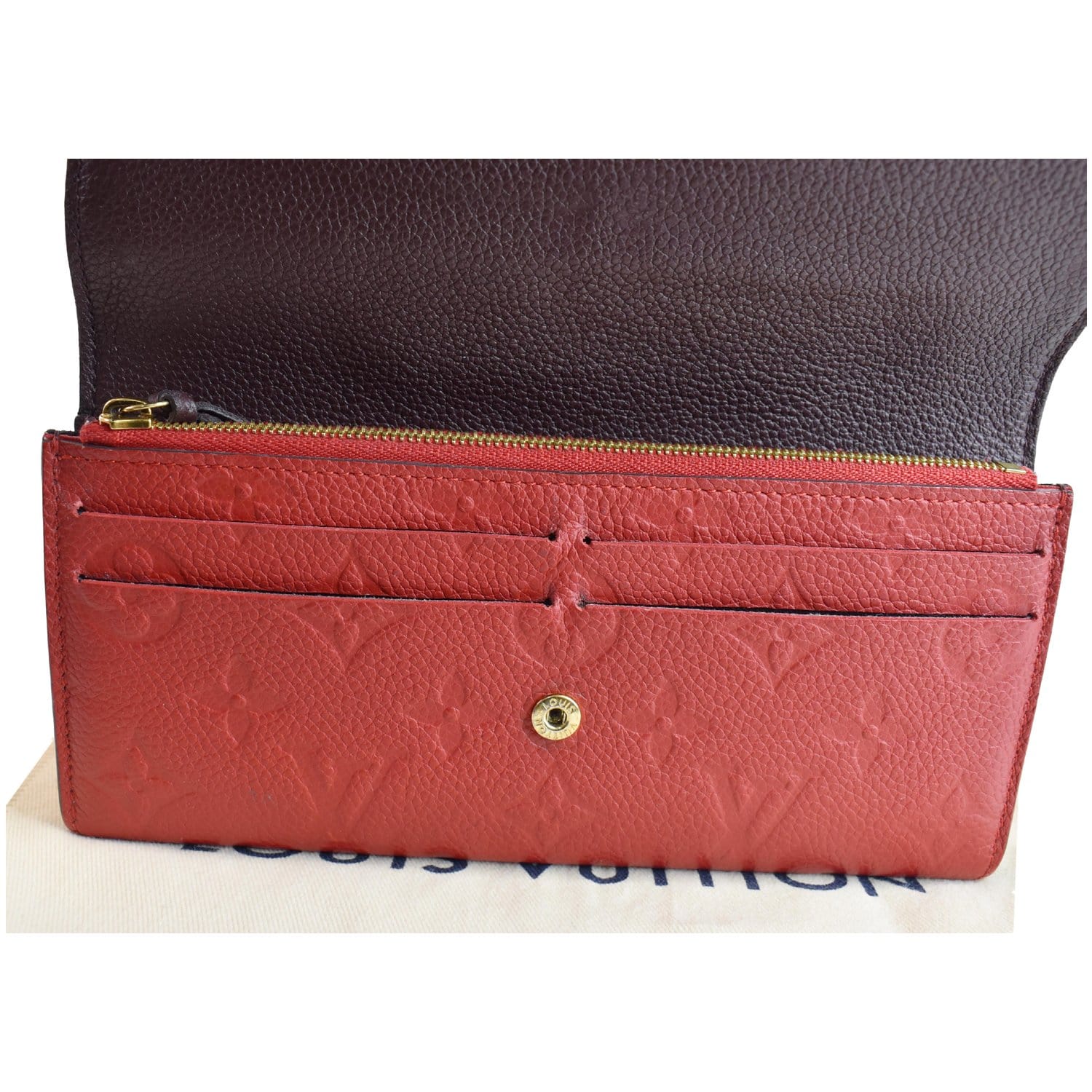 Emilie Wallet Monogram Empreinte Leather - Small Leather Goods, LOUIS  VUITTON ®