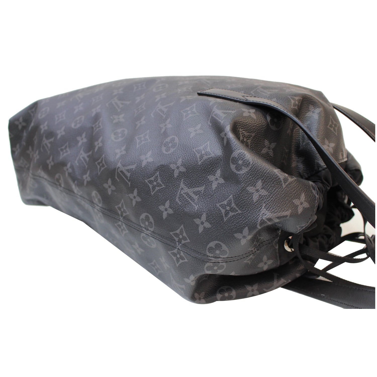 LOUIS VUITTON Shoulder Drawstring Bag & Pouch Cabas Light M44228 Monogram  Black
